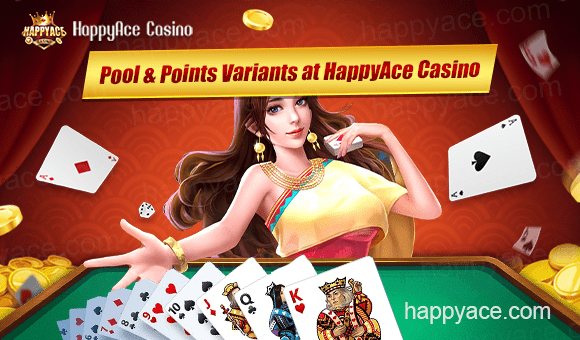 Rummy Royale: Pool & Points Variants at HappyAce Casino