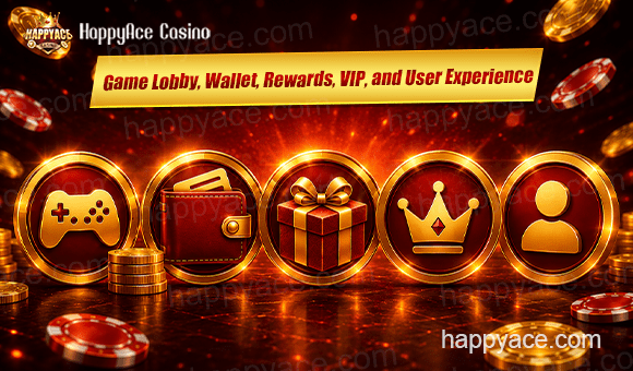 HappyAce App Review: Game Lobby, Wallet, Rewards, VIP, and User Experience